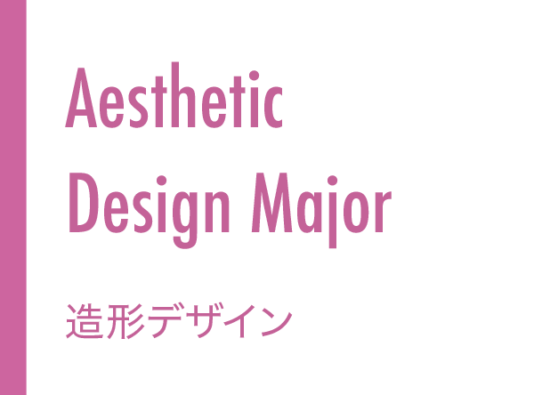 Aesthetic Design Major 造形デザイン